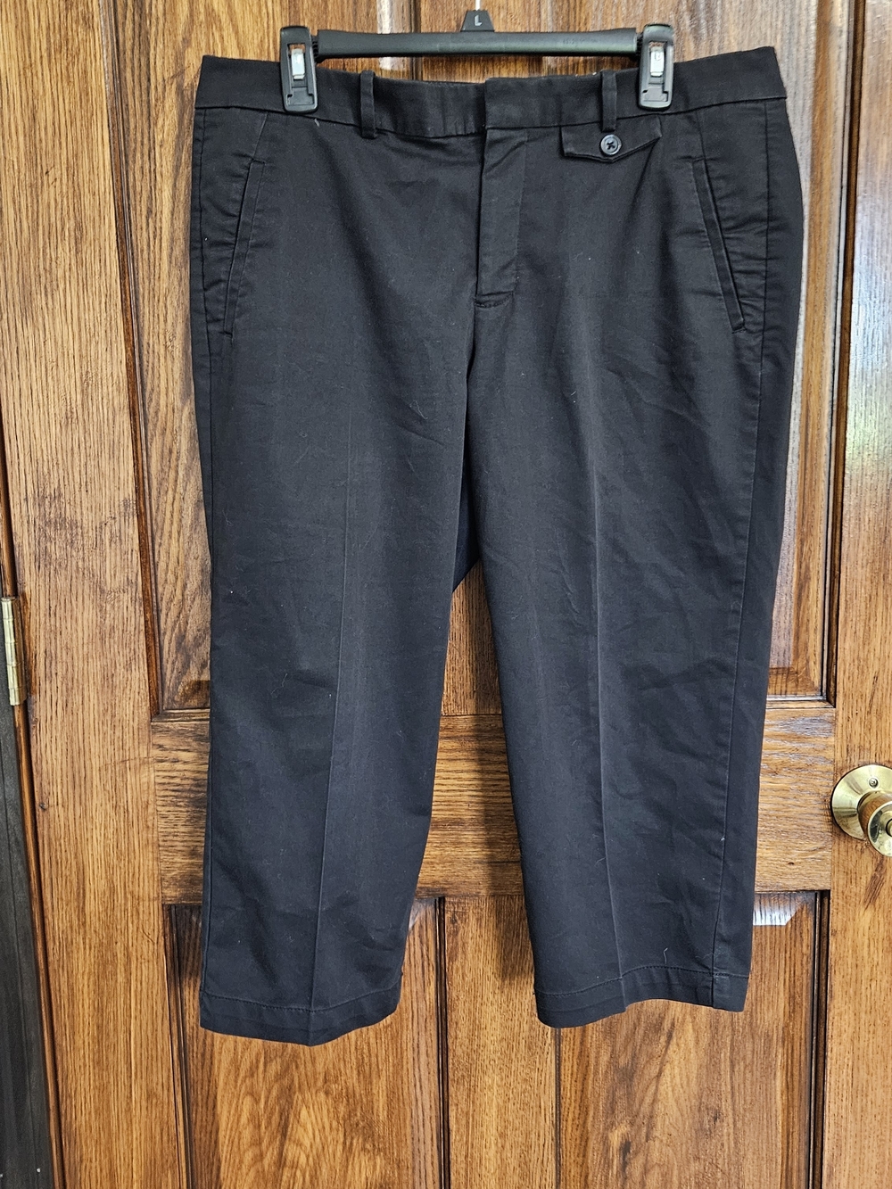 Dockers Black Women's Cropped Dress Pants